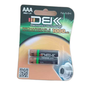 باتری نیم‌قلم شارژی DBK تلفن بیسیم